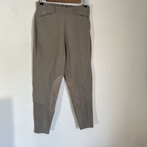 Ariat Pro Series Pants Women's 24R Tan Beige Riding Breeches Equestrian Stretch
